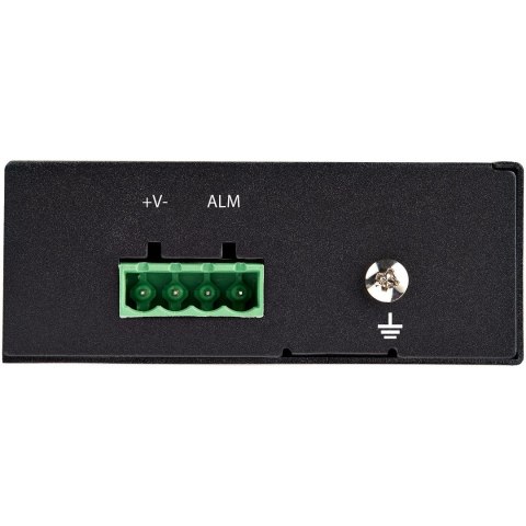 60 WATT POE+ FIBER TO/ETHERNET MEDIA CONVERTER