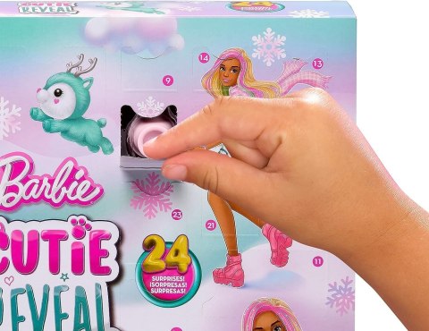 Barbie Cutie Reveal Kalendarz adwentowy HJX76 p4 MATTEL