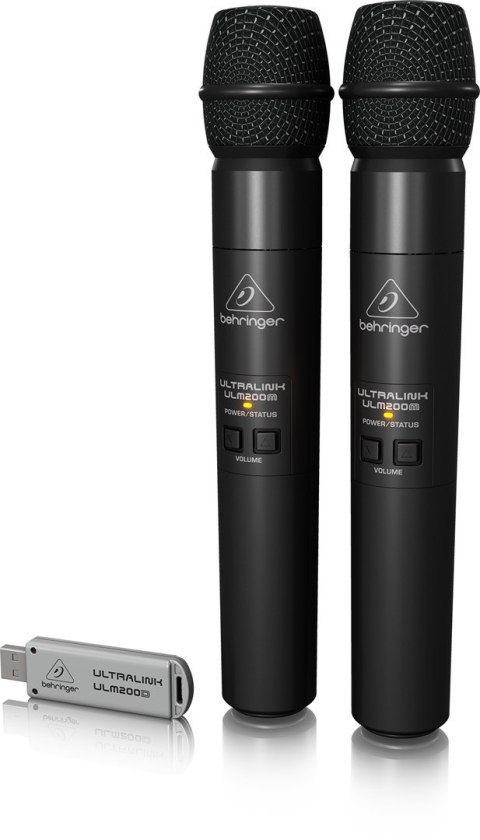 Behringer ULM202USB Mikrofon bezprzewodowy 2,4 GHz podwójny