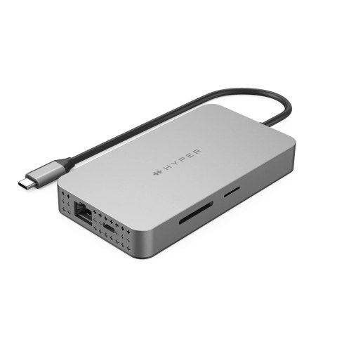 Podróżna stacja dokująca HyperDrive Dual HDMI 10 w 1 do MacBooka M1 | Porty Ethernet LAN (RJ-45) 1 | Ilość portów HDMI 2