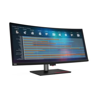 Lenovo ThinkVision P40w-20 40" 5K WUHD Curved Monitor IPS Panel, 75Hz, 4ms, HDMI, DP, Thunderbolt 4 Tilt/Swivel/Lift Stand