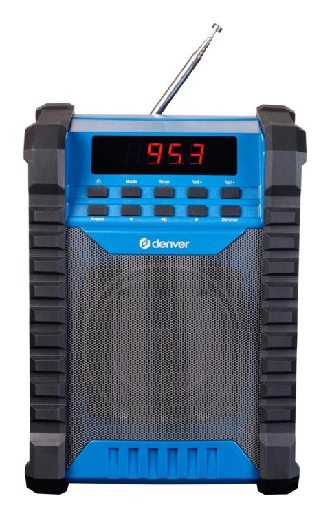 Radio budowlane Denver WRB-60 FM, BT, IP54