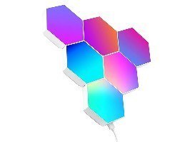 Sześciokątne lampy RGB Tracer Ambience - Smart Hexagon