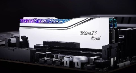 G.SKILL TRIDENT Z5 ROYAL RGB DDR5 2X16GB 6400MHZ CL32 XMP3 SILVER F5-6400J3239G16GX2-TR5S