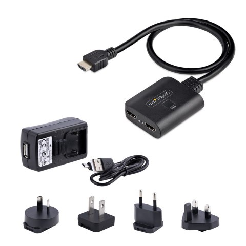 2-PORT HDMI SPLITTER 4K 60HZ/4K HDMI 2.0 DISPLAY/OUTPUT SPLIT