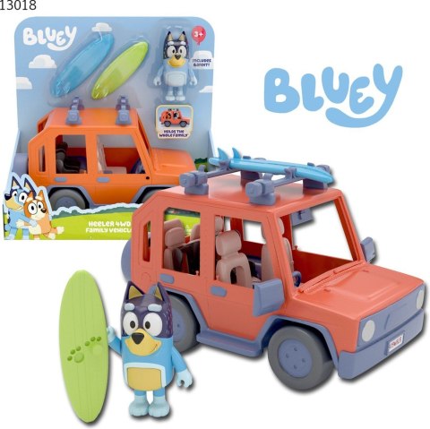 Bluey Rodzinne auto Heeler 4WD 13018