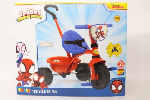 *****SMOBY Rowerek trójkołowy Be Fun Spidey 740337