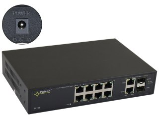 SF108WP Switch PoE 12-portowy SF108