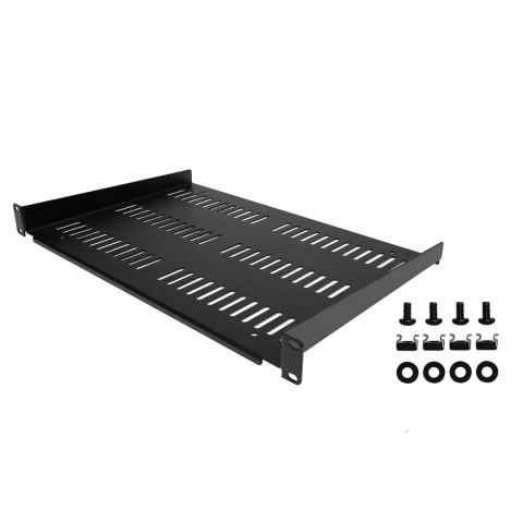 1U VENTED SHELF 12IN/(30.5CM) DEEP 1U SHELF - VENTED