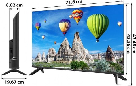 TV 32" LIN 32LHD1810 Slim HD Ready DVB-T2