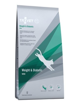 TROVET Weight & Diabetic WRD - sucha karma dla kota - 3 kg (WYPRZEDAŻ)