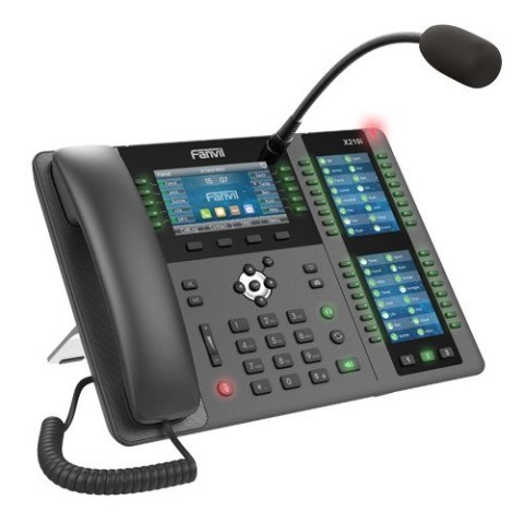 Fanvil X210i | Telefon VoIP | IPV6, HD Audio, Bluetooth, RJ45 1000Mb/s PoE, 3x wyświetlacz LCD