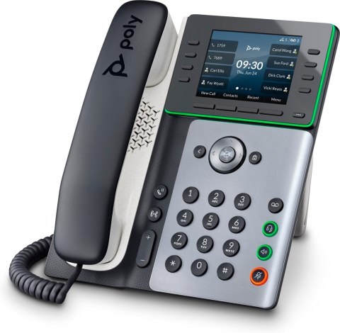 Poly Edge E300 IP Phone and PoE-enabled