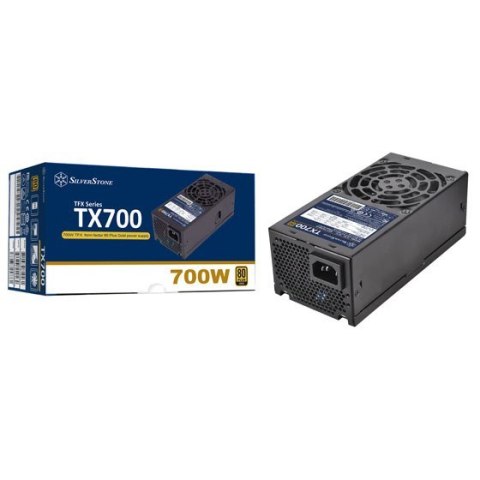 Silverstone TX700 Gold moduł zasilaczy 700 W 20+4 pin ATX TFX Czarny