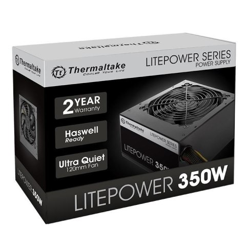 THERMALTAKE LITEPOWER II BLACK 350W (ACTIVE PFC, 120MM) PS-LTP-0350NPCNEU-2