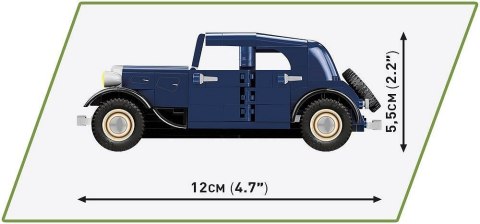 COBI 2263 Historical Collection WWII Francuski samochód 1934 CITROEN TRACTION 7A 222 klocki p6