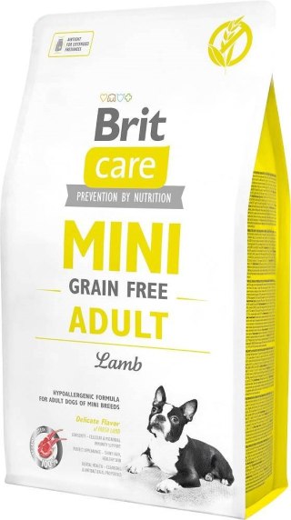 Brit Care Mini Grain Free Adult Lamb - sucha karma dla psów dorosłych małych ras - 2 kg