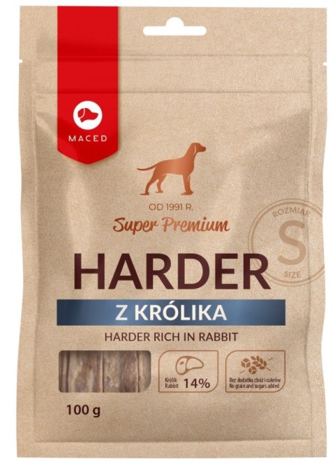 MACED Harder z królika S - gryzak dla psa - 100 g