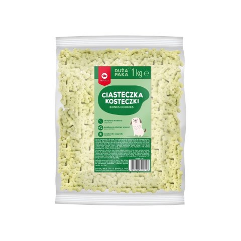 Maced Ciastka Miętowe Kosteczki - przysmak dla psa - 1 kg