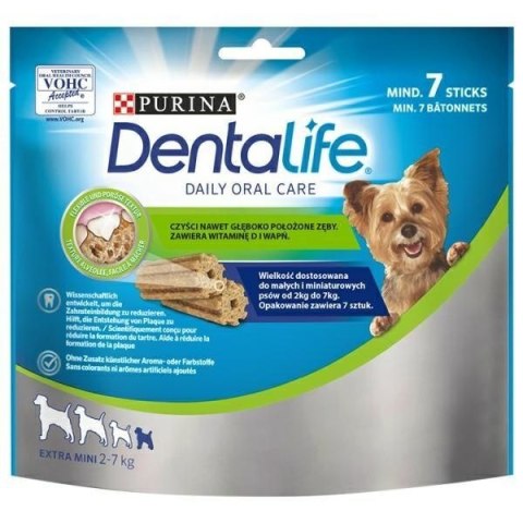 PURINA Dentalife Extra Mini - przekąska dentystyczna dla psa - 69 g