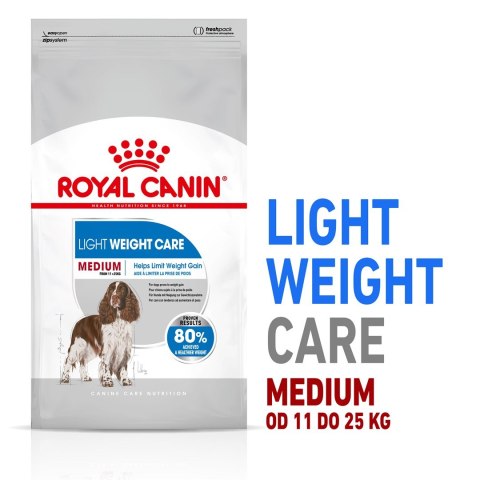 ROYAL CANIN CCN MEDIUM LIGHT WEIGHT CARE - sucha karma dla psa dorosłego - 3kg