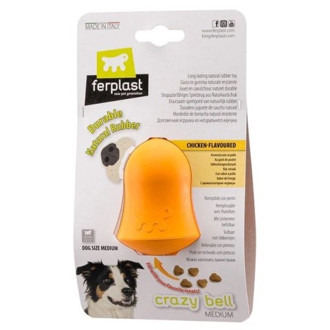 FERPLAST Crazy Bell Medium zabawka dla psa