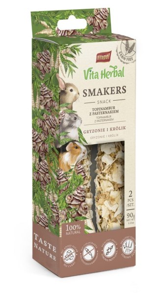 Vita Herbal Smakers Topinambur z pasternakiem dla gryzoni i królika 5x90g