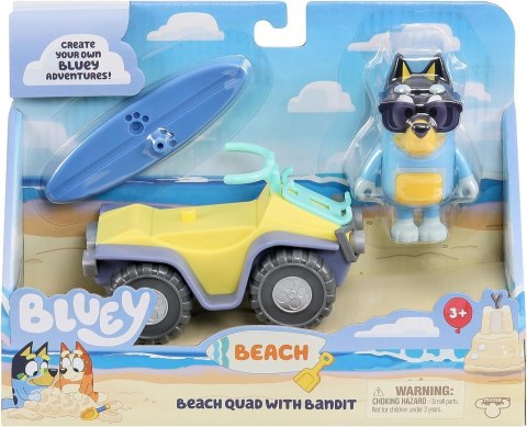 Bluey mini Zestaw pojazd plażowy z figurką 17549