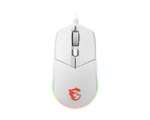 MOUSE USB OPTICAL GAMING/CLUTCH GM11 WHITE MSI