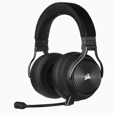 Corsair High-Fidelity Gaming Headset VIRTUOSO RGB WIRELESS XT Wireless/Wired Over-Ear Wireless Black