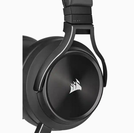 Corsair High-Fidelity Gaming Headset VIRTUOSO RGB WIRELESS XT Wireless/Wired Over-Ear Wireless Black