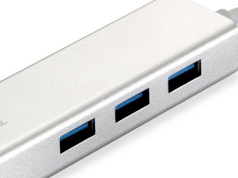 Adapter LevelOne USB3.0 -> GBit-LAN + koncentrator USB3.0