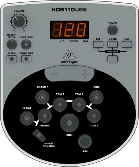 Behringer XD8USB Zestaw perkusji elektronicznej