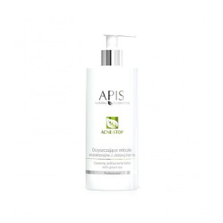 Apis acne-stop oczyszczające mleczko antybakt. z zieloną herbatą 500 ml