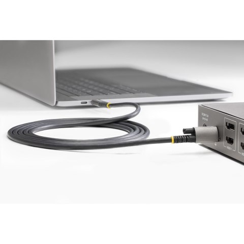 3FT TOP SCREW LOCKING USB C/.