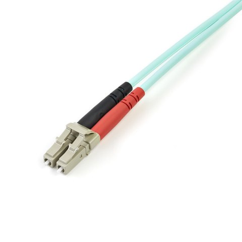 2M AQUA FIBER PATCH CABLE/.