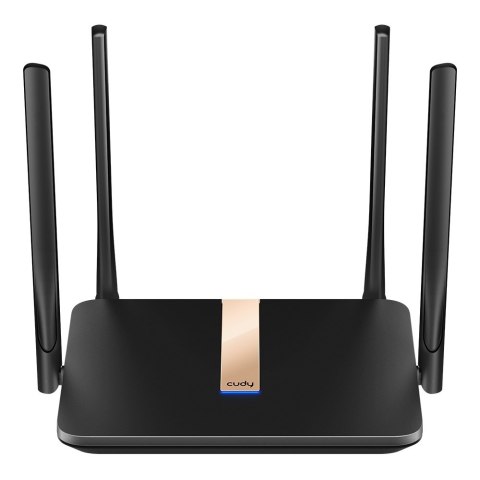 Cudy LT500D router bezprzewodowy Fast Ethernet Dual-band (2.4 GHz/5 GHz) 4G Czarny