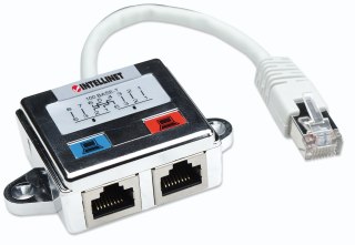 INTELLINET ADAPTER ROZGAŁĘZIACZ LAN RJ45 / 2X RJ45