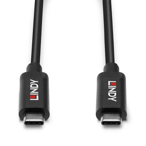 Lindy 43308 kabel USB USB 3.2 Gen 2 (3.1 Gen 2) 5 m USB C Czarny