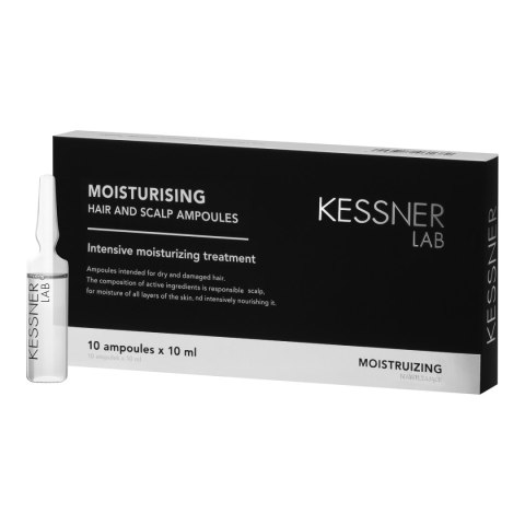 Zestaw ampułek Kessner Lab: Probiotic, Moisturizes, Caffeine