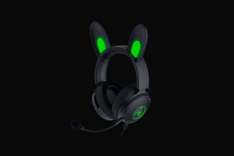 Razer Wired, Nauszne, Czarny, Zestaw słuchawkowy do gier, Kraken V2 Pro, Kitty Edition