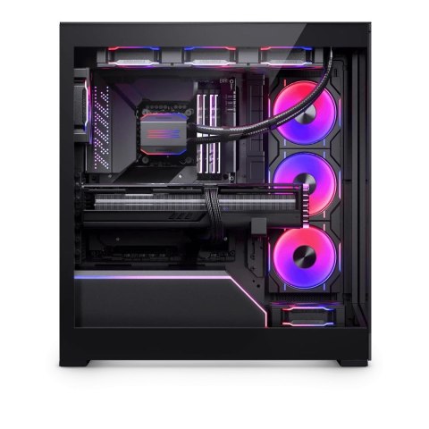 PHANTEKS NV-Serie NV5 MK2 Tempered Glass, DRGB - Satin Black