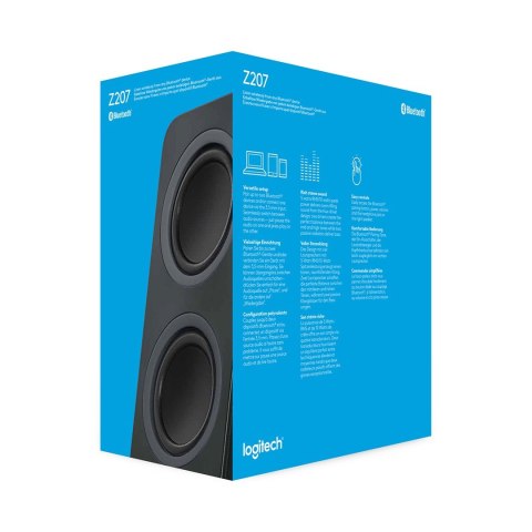 Logitech Z207 Bluetooth 2.0 Black Głośniki stereo