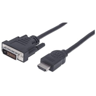 Kabel HDMI na DVI-D 24+1 Dual Link 1,8M