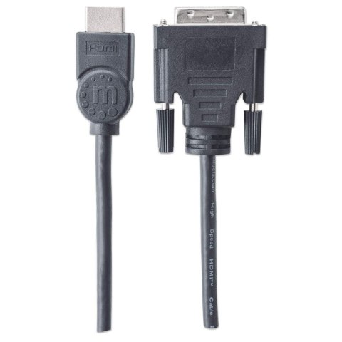 Kabel HDMI na DVI-D 24+1 Dual Link 1,8M