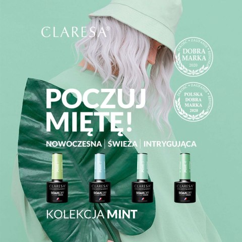 CLARESA Lakier hybrydowy MINT 3 -5g