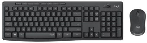 Zestaw klawiatura i mysz LOGITECH MK295 US Grafitowy 920-009800