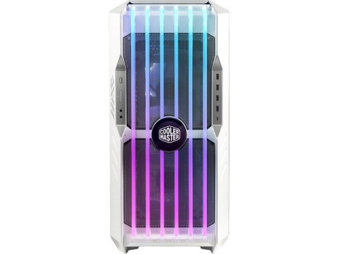 COOLER MASTER OBUDOWA HAF 700 EVO ARGB FULL TOWER Z OKNEM PANEL LCD + KONTROLER BIAŁA