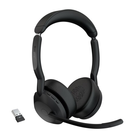 Jabra 25599-989-999 słuchawki/zestaw słuchawkowy Bezprzewodowy Opaska na głowę Biuro/centrum telefoniczne Bluetooth Podstawka do