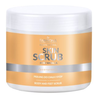 Farmona skin scrub pure vanilla peeling do ciała i stóp wanilia 500 g